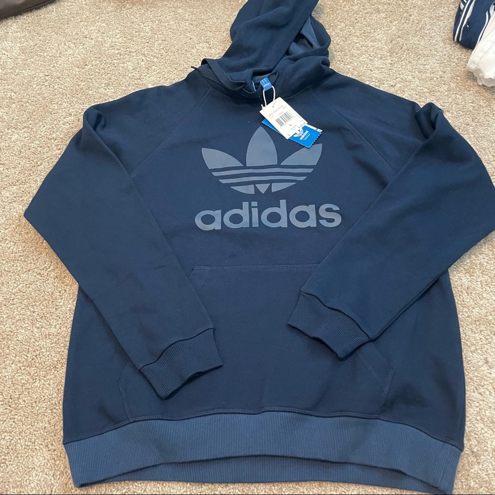 Adidas hoodie L